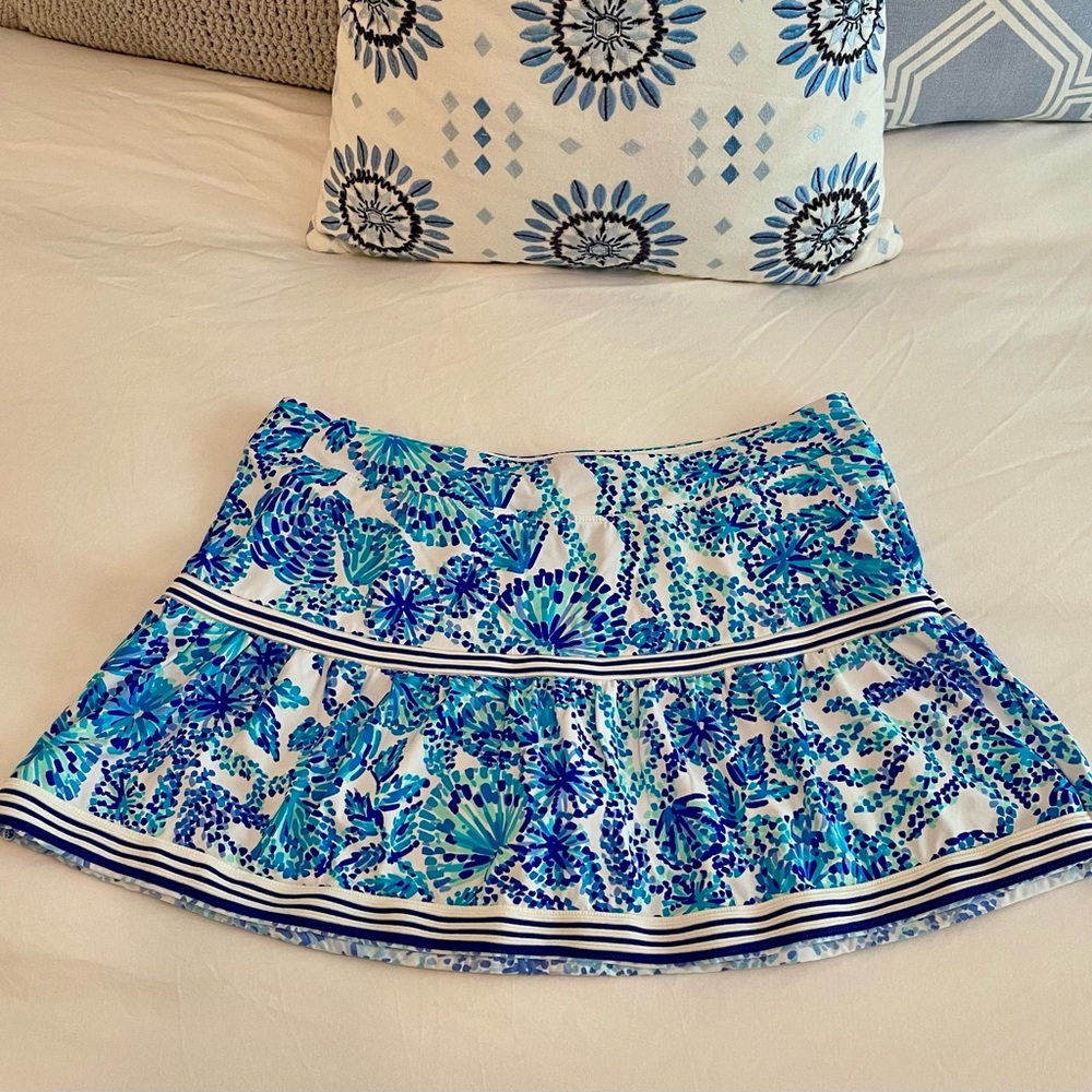 Lilly Pulitzer UPF 50 Luxletic Dara Tennis Skort